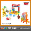 Heiße Verkaufs-Kind-intelligente Spielwaren-Karikatur-Plastikspielzeug-Ziegelsteine